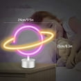 thumbnail image 6 of SHANJIA Neon Light Sign, LED Neon Sign with Holder Base Table Lamps, Battery/USB Neon Lights for Room Party Table Art Decorative Signs, 6 of 7