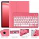 thumbnail image 2 of Funda con Teclado Bluetooth Retroiluminado con Soporte para S Pen, Rosa Oscuro, Galaxy Tab A9 Plus 11", 2 of 8