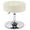 Ivorywhite, variant on Gexandy -Century Tufted Adjustable Swivel Makeup Ottoman Stool; Modern Big Size Round Vanity Stool Chair for Bedroom Living Room (White)