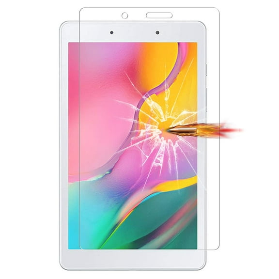 KIQ Galaxy Tab A 8.0 T290 2019 Screen Protector Tempered Glass Scratch-Proof Clear Bubble-Proof Crack-Resistant for Galaxy Tab A SM-T290 [1 Pack]