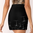 thumbnail image 6 of Pyramidal Cells On Black Women's skirt Sport Skort Skirt With Pocket Fashion Korean Style Skirt 4Xl Skirts Science Neuroscience, 6 of 7