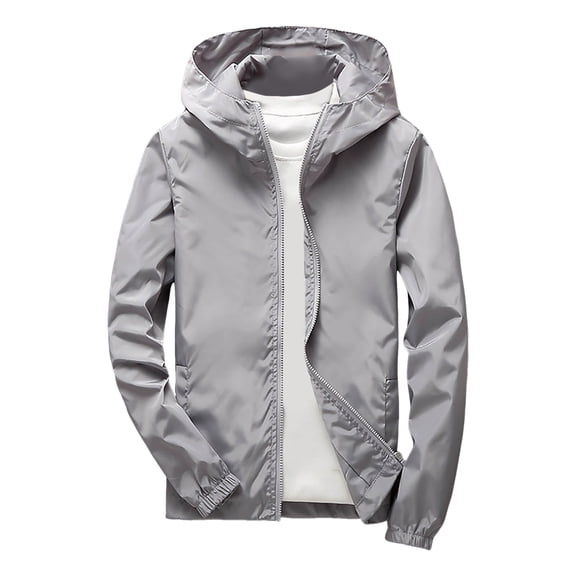 Clothes for Teen Boys High School Kids Rain Jacket Boys Girls Lightweight Raincoats Kids Outdoor Windbreaker Jackets with Detachable Hood