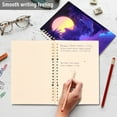 thumbnail image 4 of FORMRS 1-Subject Spiral Notebook 8" x 5" College Ruled 60 Refillable Sheet A5 Hard Cover, 2 Pack, Blue Road, 4 of 7