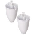 thumbnail image 1 of Oleegame 2PC Tin Foil Roll DIY Tool Kitchen Machine Plastic Ware Maker Making Bake Kitchen，Dining & Bar White, 1 of 8