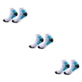 thumbnail image 4 of kurtrusly 1/2/3/5 2pcs/set Chaussettes de Compression pour la Performance des Femmes et de Réduire la Fatigue Soulager Bleu L/XL 3PCS, 4 of 6