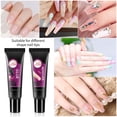 thumbnail image 3 of Solid Nail Glue Gel - 10s Quick Dry Nail Adhesive, Gel Remover Sticks, Nail File, Upgraded Super Strong No Lamp, Long-Lasting Adhesion, Easy Application, False Nails Glue Set, DIY Makeup Organizers, 3 of 8