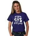 thumbnail image 4 of When I Die the Cat Gets Everything Women's Plus Size Graphic Tee Brisco Brands 2X, 4 of 5