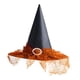 thumbnail image 2 of Sombrero de bruja de Halloween, accesorios para fotos, sombrero de mago de ala ancha con punta puntiaguda para adultos Naranja, 2 of 7