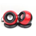 thumbnail image 3 of WEUVEB 1 Pair Usb Computer Speaker Computer Speakers Compact Red with 3.5mm Port, 3 of 8