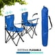 thumbnail image 4 of Set de 2 Sillas Plegables para Camping y Playa con Portavasos – EKE Life Home, 4 of 7