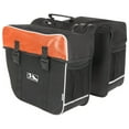 thumbnail image 2 of M-Wave Amsterdam Double Bicycle Pannier Bag in Black/Blue, 2 of 5