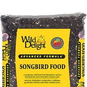 Wild Delight Outdoor Backyard Songbird Food Seed Blend w/ Real Fruit & Nuts