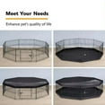 thumbnail image 5 of Suchown 24'' Foldable Dog Playpen with Top & 8 Panels, Durable Pet Playpen for Indoor/Outdoor Use, Customizable Shape with UV Protection & Ground Stakes, 5 of 10