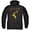 Black, variant on Game of Thrones House Baratheon Sigil Unisex Adult Pull-Over Hoodie, House Baratheon Sigil, Large