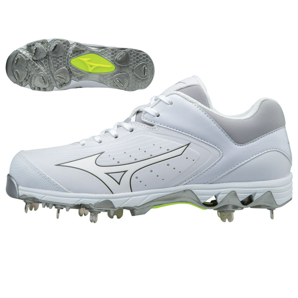 White mizuno metal cleats sale