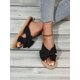 thumbnail image 5 of Women Bow Decor Slide Sandals, Polyester Vacation Sandals, 5 of 5