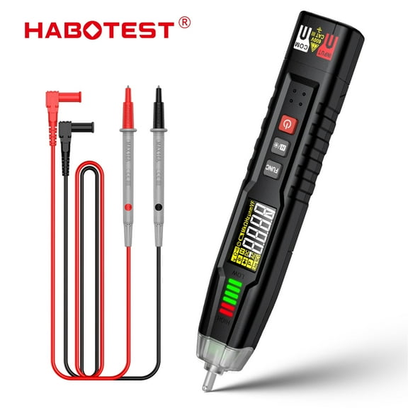 HABOTEST Smart Digital Multimeter 4000 Counts Intelligent Professional Current Meter Non Contact Voltmeter Multimeter Sensor Pen Test