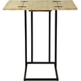 thumbnail image 5 of Serta Harton Solid Wood and Metal C Table with Expandable Top, Natural Wood, 5 of 8
