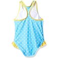 thumbnail image 2 of Dreamwave Girls Toddler Emojination Swimsuit Sky Blue 2T, 2 of 2