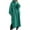 Green, variant on Dresses for Women Long Sleeve Fall Hooded Solid Loose Sweatshirt Dress Green S