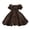 Z-Coffee205, variant on JIAYUE Girls Dresses Ball Gown Crew Neck Baby Bow Puff Short Sleeve Princess Versatile Infant Kids Dress