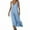 Blue, variant on gakvbuo Cotton Linen Dresses for Women Sleeveless Summer Gauze Dresses Casual Shoulder Strap Dress Flowy Plus Size Vacation Beach Maxi Tank Sundress