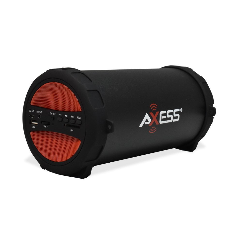 Axess Portable Thunder Sonic Bluetooth Wireless Cylinder Portable