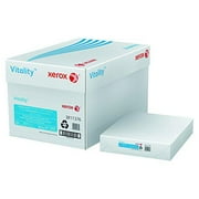 xerox 3r11376 vitality 100% recycled multipurpose printer paper, letter, white (case of 5000 sheets)
