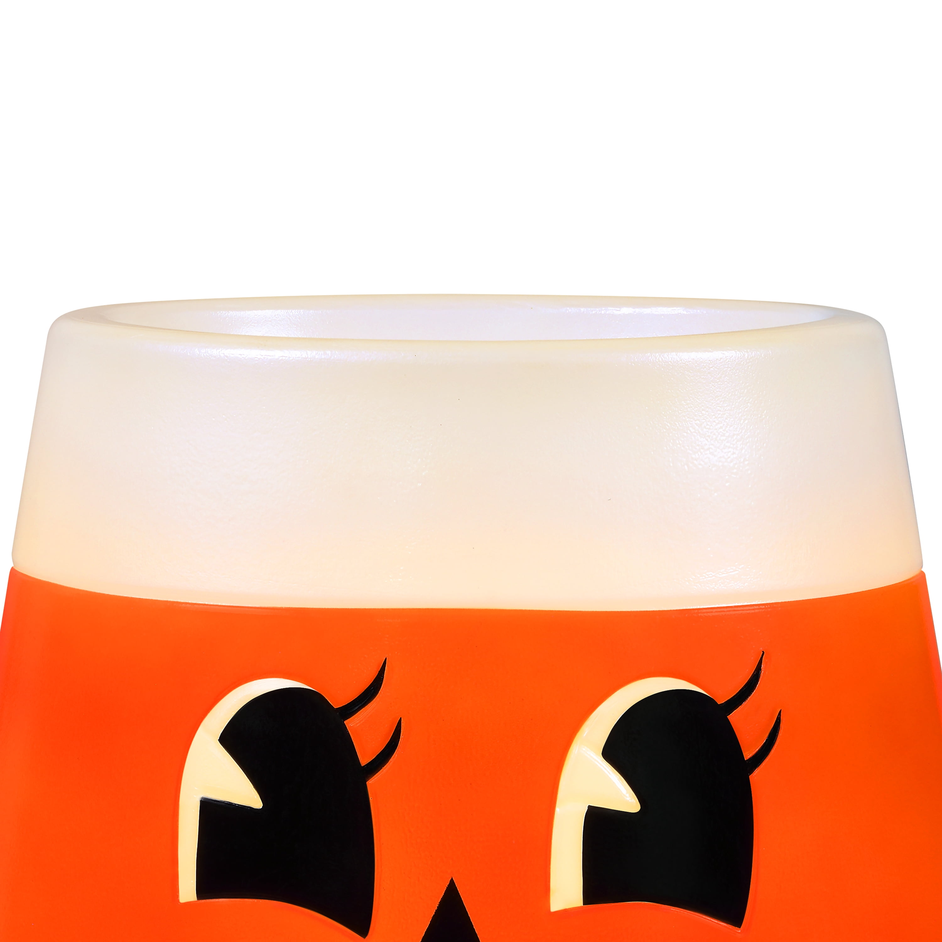 Mr. Halloween 18in Lit Blow Mold Candy Corn Bowl