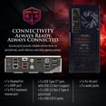 thumbnail image 4 of Hachiman PC Ronin Gaming PC, AMD Ryzen 5 9600X, NVIDIA GeForce RTX 5060 8GB, 32GB DDR5 6400MHz RGB, 1TB Gen4 NVMe SSD, Wi-Fi 6, Windows 11 Home, Desktop Computer, 4 of 9