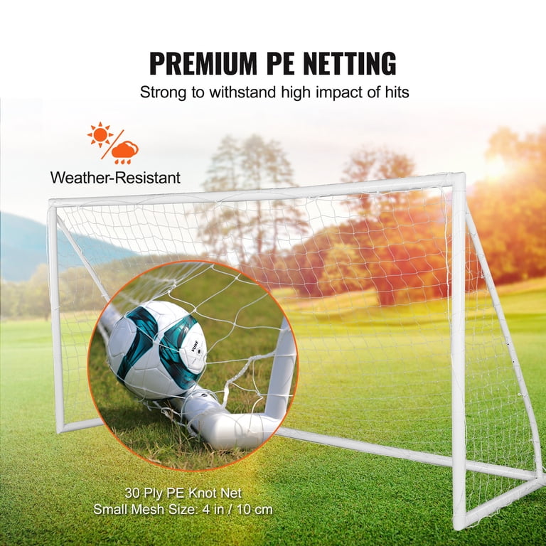 SKYSHALO 12x6 ft Portable Soccer Goal for Adults/Kids, Outdoor
