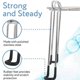 thumbnail image 3 of Water Filter Stainless Steel Stand Tall Countertop Stand Tall Water Filter Stand Non-Slip Stainless Steel Stand A, 3 of 5