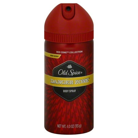 P & G Old Spice Red Zone Collection Body Spray, 4 oz