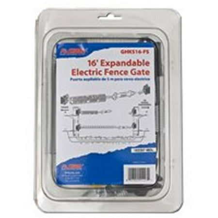 Woodstream GHKS16-FS Electric Fence Gate, Expandable to 20-Ft. - Quantity 6
