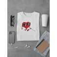 thumbnail image 3 of Blind Heart T-Shirt Men -Engin Selcuk Designs, Male Large, 3 of 4