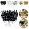 thumbnail image 7 of 18pcs Eucalyptus Stems Artificial Eucalyptus Leaves For Wedding 2025 Halloween Christmas Decoration dried Blossom Branches Plants Branches Plant bulk rack flowers Indoor decorations artificia, 7 of 7
