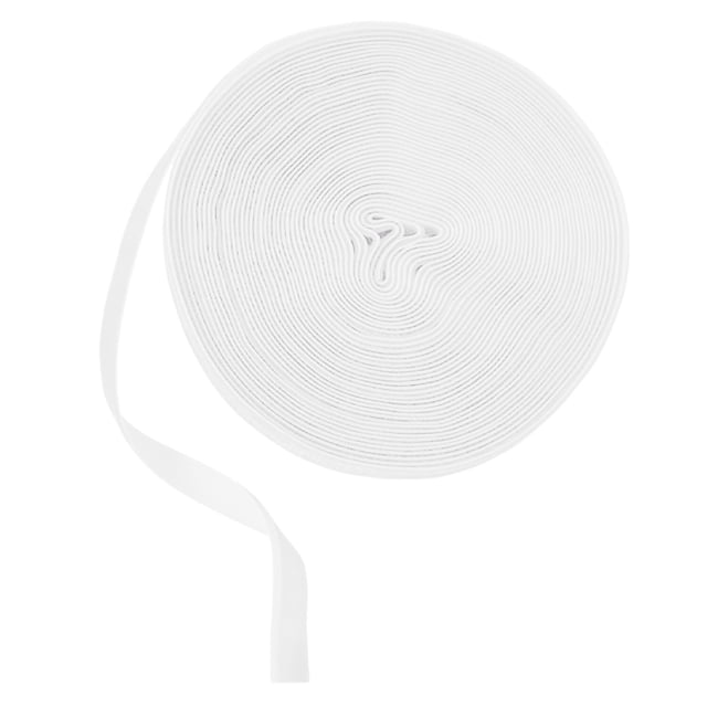 Cinta Terciopelo 1 Cm para Envolver Regalos Lazos Y Coronas Color Blanco