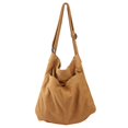 thumbnail image 1 of Bolso bandolera Hobo de lona NATINSA Brown, 1 of 6