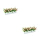 thumbnail image 1 of Plantas de flores artificiales Cateissary valla de Maceta color mezclado Eucalipto/Rosa 30 centimetros 2Conjunto, 1 of 6