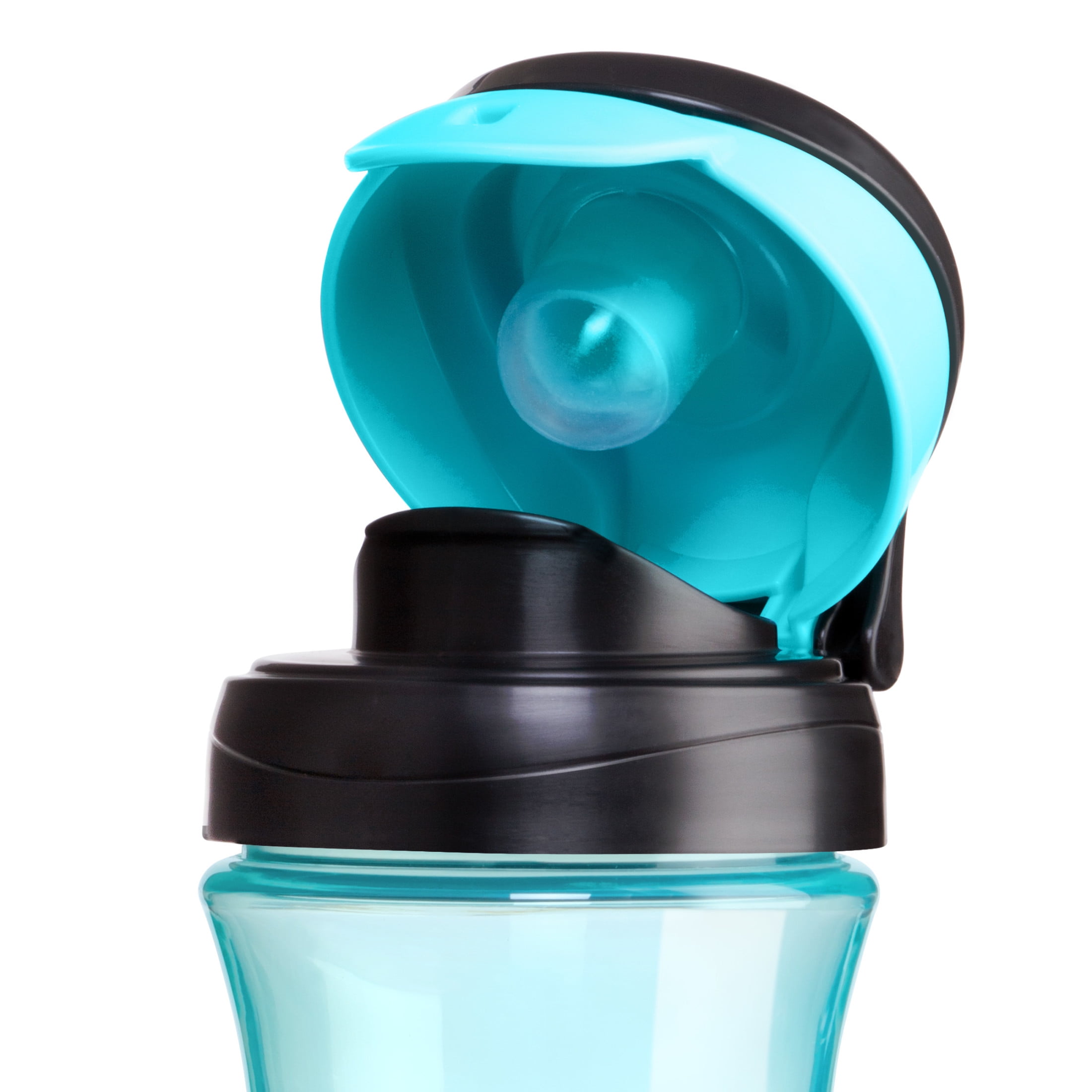 Chicco 12oz. My Tumbler Open Rim Training Cup with Free-Flow Spout, Spill Proof when Lid is Closed, Flip-Up Carry Handle, Top-Rack Dishwasher Safe, Easy to Hold Toddler Cup, 2+ Years  - Blue