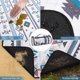 thumbnail image 3 of Manta de pícnic Wickerland, extragrande, impermeable, azul marino, 3 of 7