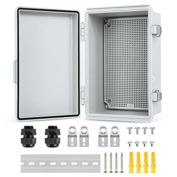 Caja de conexiones eléctricas Joisyoya impermeable IP67 29x19x14 cm