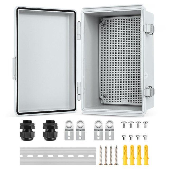 Caja de conexiones eléctricas Joisyoya impermeable IP67 29x19x14 cm