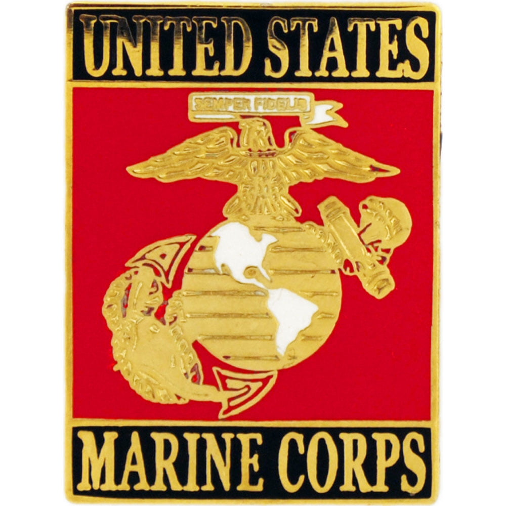 Original Artwork Expertly Designed Pin USMC 1st Division Pewter Marines U.S 1.0625 