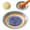 C, variant on Ceramic Garlic Grinder Mortar, Colorful Rainbow Swirl Patterned Garlic Masher, Versatile Mortar & Pestle for Kitchen, Great for Grinding Garlic, Herbs, Spices and Making Fresh Pastes