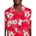 thumbnail image 4 of George Men's Printed Button Front Shirt with Short Sleeves, 4 of 5