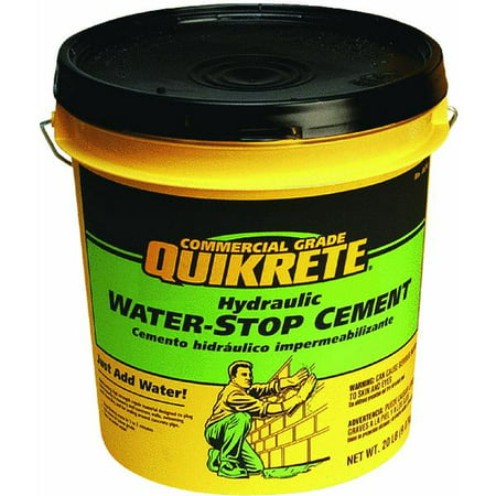 Quikrete hydraulic water stop