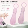 thumbnail image 2 of Baby And Kids Nail Clippers - Nail Care And Manicure - Wide And Ergonomic Handle, 2 of 5