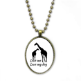 thumbnail image 1 of Common Knowledge Anglais Culture Girafe Collier Chaîne Vintage Pendentif Bijoux Collection, 1 of 3