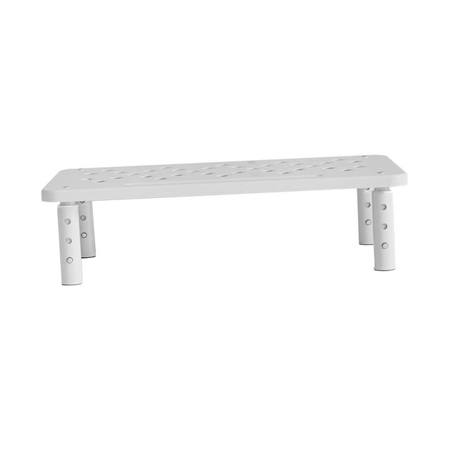 Soporte elevador para de computadora de escritorio, soporte para pantalla de PC, patas antideslizantes multifuncionales, 3 alturas ajustables